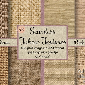 Nahtlose Stroh Stoff Texturen, Wolle Textil Muster, digitale Papiere aus Baumwolle, druckbare Scrapbook Papiere, Hintergründe, Teppich Datei
