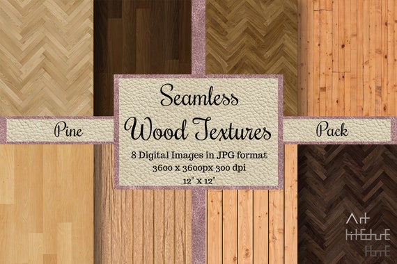 Seamless Rustic Wood Planks Background Texture Transparent Overlay