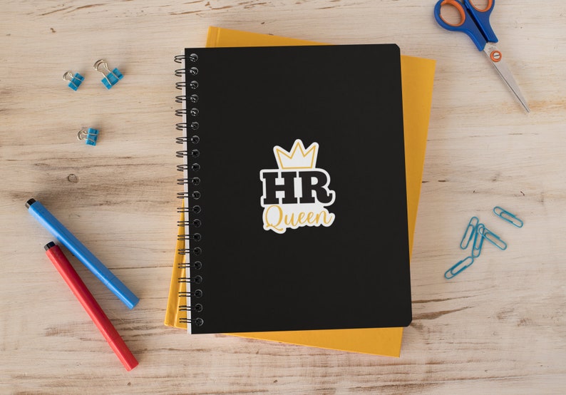 HR sticker, human resources, funny hr sticker, cute sticker, hr coworker, hr gift, hr manager, hr director, human resources gift image 3