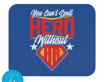 HR hero mouse pad Human Resources mousepad HR Gifts HR Office Supplies funny mouse pad cute human resources gift hr gift hr manager hr team