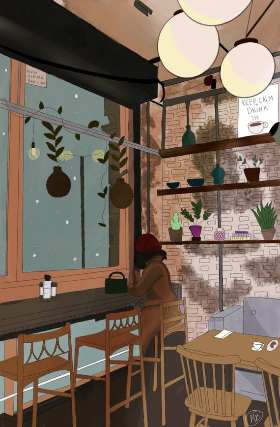 Cozy Coffee Shop Interior Design