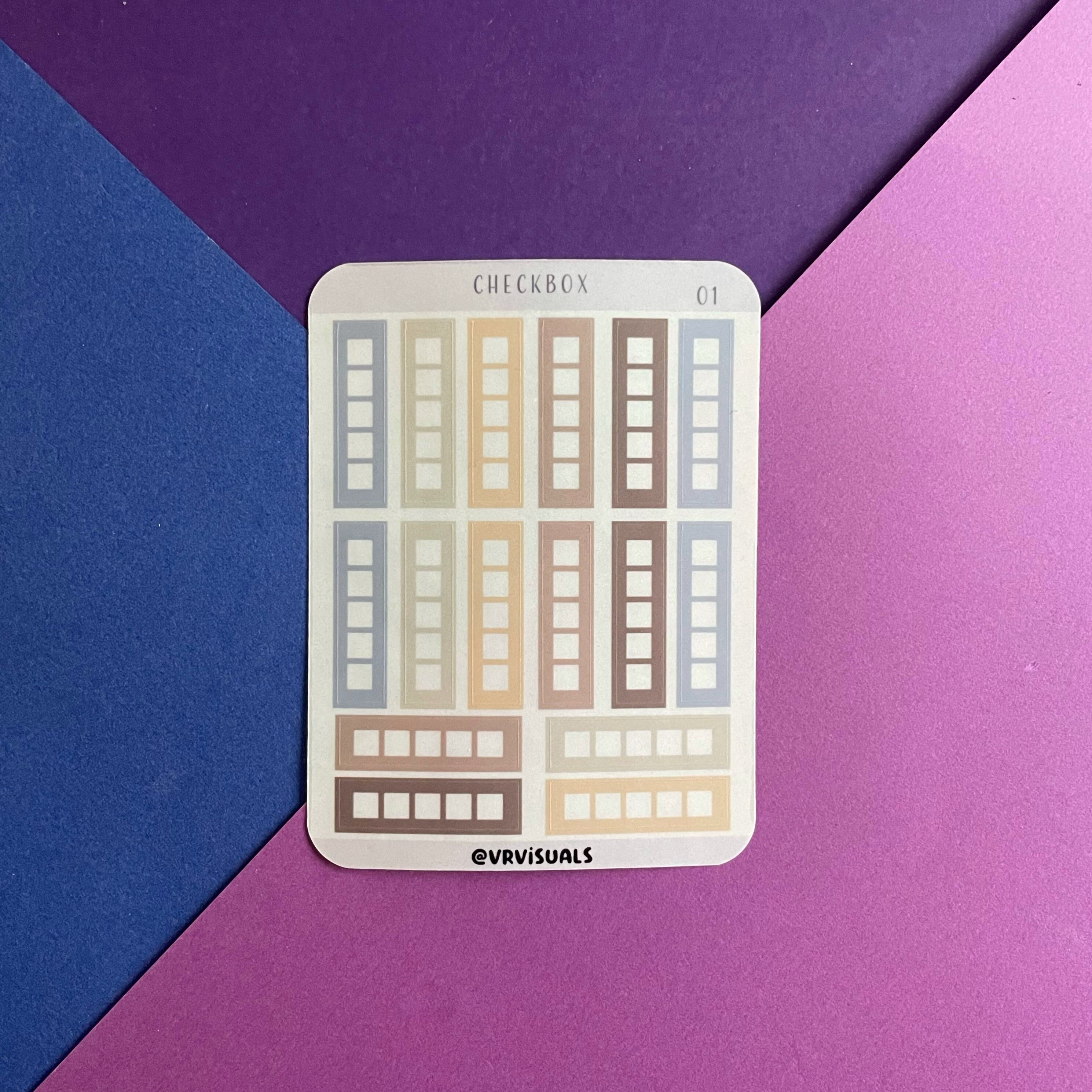Checkbox Functional Stickers | Planner Stickers | Functional ...