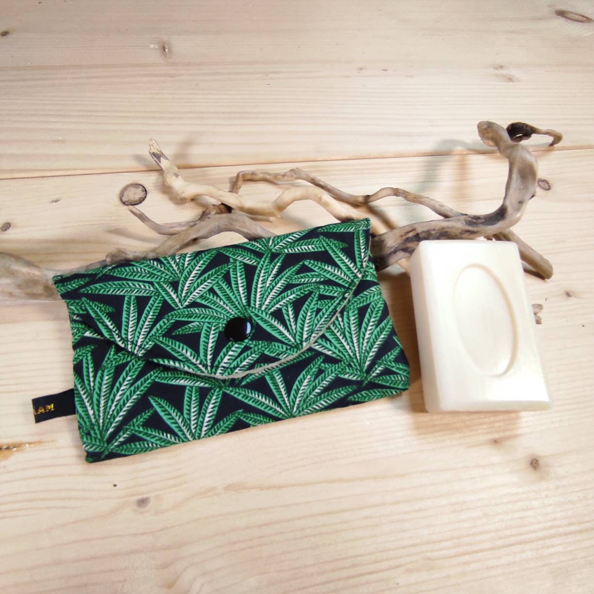 Pochette de Transport Pour Savon Tissu Au Choix