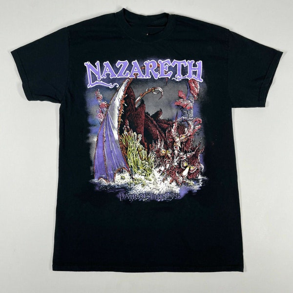 Nazareth Band Shirt, Nazareth Rock Band Tee, Vintage Nazareth Band Shirt, Nazareth Fan Tees, Nazareth Music Tour Concert Tee, Nazareth Tee