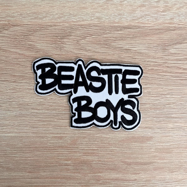 Beastie Boys Patch / Hip-Hop Music Patch / Rap Music Patches / Sew Or Iron On Embroidered Patch / Patch For Jackets, Bags & Hats