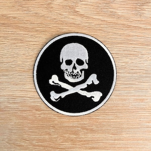 Skull Cross Bones Patch - Piraten Patch - Patch für die Panzerweste
