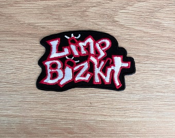 Limp Bizkit Embroidered Patch: Iron-On Rock Music Applique