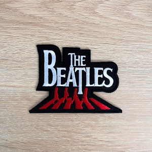 The Beatles Patch / The Beatles Abbey Road / 60s Music Patch / Sew Iron On Embroidered Music Patch / Patch For Jackets / Patch For Bags