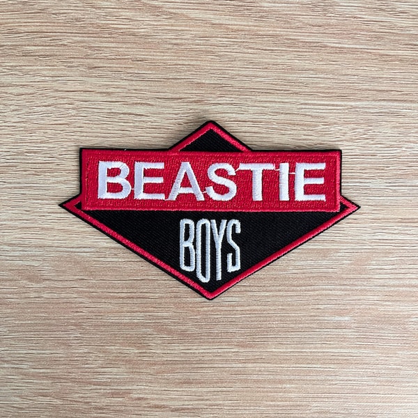 Toppa Beastie Boys / Toppa musicale hip-hop / Toppa ricamata da cucire o stirare / Toppa musicale per giacca, zaino, berretto