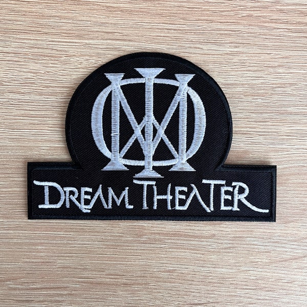 Dream Theater Patch / Heavy Metal Band Patch / Sew Or Iron On Embroidered Patch / Patch For Jackets / Rock Music Patch