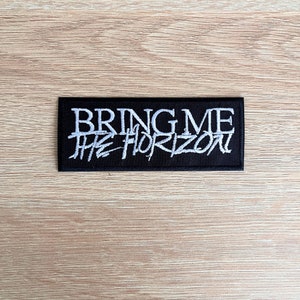 Bring Me The Horizon Patch / Rock Music Patch / Sew Or Iron On Embroidered Music Patch / Patch For Backpack, Jacket, Vest