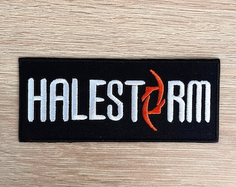 Halestorm Embroidered Patch: Heavy Metal Rock Music, Iron On/Sew On