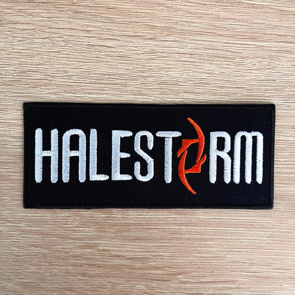 Halestorm Patch / Heavy Metal Rock Music Patch / Sew Iron On Embroidered Patch / Music Patch For Jackets Hats & Bags