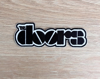 The Doors Patch / Rock Music Patch / Sew Or Iron On Embroidered Patch / 60s Music Patch / Patch For Jackets / Patch For Backpacks