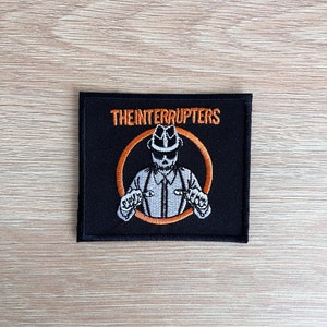 The Interrupters Patch / Music Patch / Punk Rock Music Patch / Patch For Jacket / Sew On Or Iron On Embroidered Patch / Patch For Backpack
