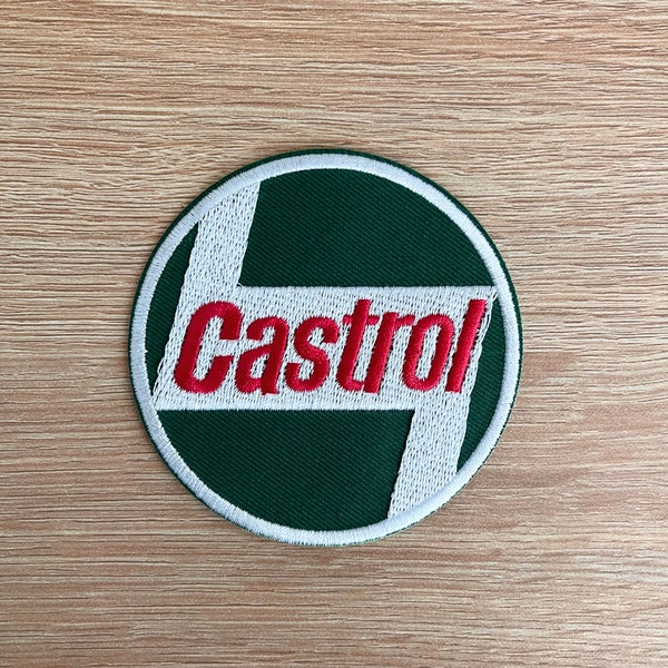 Castrol Oil Aufnäher / Castro Oil Logo / Aufnäher aufnähen / Aufnäher / Aufnäher / Aufnäher / Aufnäher / Aufnäher / Aufnäher / Aufnäher