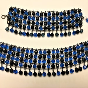 Daniel Swarovski Paris Couture Wide Choker & Bracelet