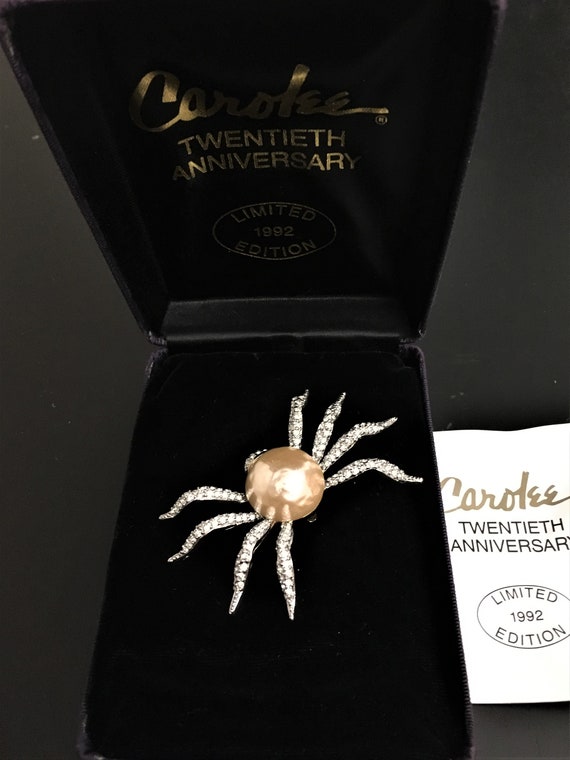 CAROLEE Limited Edition Signed Spider Brooch!