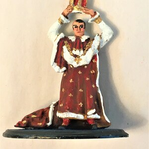 Blenheim Napoleon Hand Painted Pewter Statue 2.75&quot;
