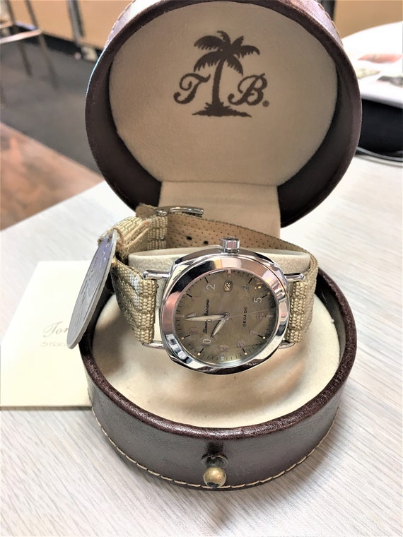 Tommy Bahamas Sterling Watch Etsy