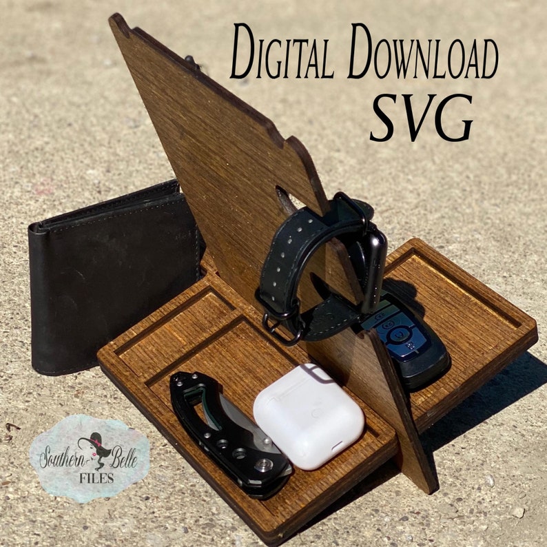 Phone Holder SVG File Cell Phone Holder SVG Docking Station Etsy