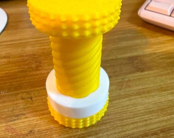 Fidget Bolt – 3D Printed Stress Relief Desk Toy, You Pick Colors