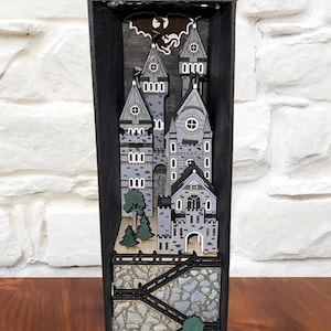 Book Nook Kit - Medieval Castle w/ Dragon