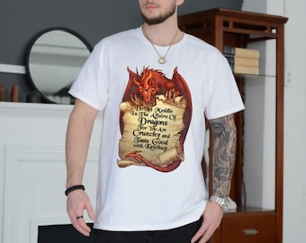 Dragons T Shirt, Do Not Meddle In The Affairs Of Dragons Funny T Shirt, Youth, Toddler Shirt, For Men Women, Gift For Dragon Lovers