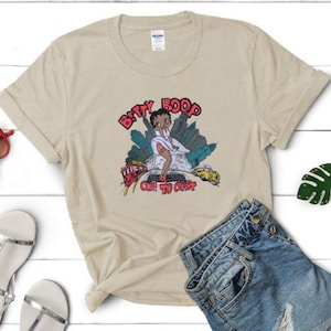Betty Boop Coat To Coast Unisex T shirt, Betty Boop T Shirt