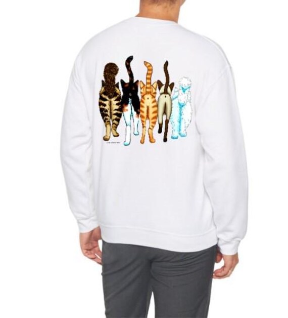 その他 Ganni SS25 'Kittens' sweatshirt (T4163 135) GANNI KITTENS PRINT COTTON SWEATSHIRT – LOZURI®