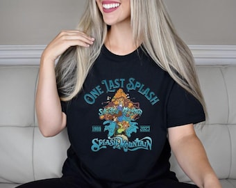 ワン・ラスト・スプラッシュ ユニセックスTシャツ、スプラッシュマウンテン ユース、幼児用シャツ、男女兼用、恋人へのギフト