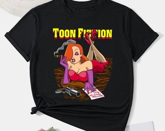 Camiseta de Jessica Roger Rabbit de Rabbit Toons, camisetas unisex de Jessica Roger, camiseta de regalo de Jessica Rabbit