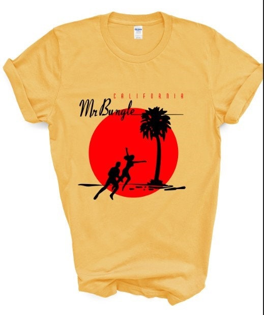 Mr Bungle California Surfers Funk Rock Music Retro Gift Tee T