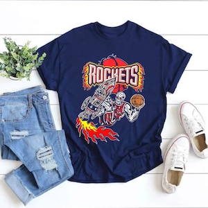 Rockets Tees, Unisex Tees, Vintage Style Funny T Shirt Gift For Men Women, Reprinted