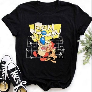 Ren And Stimpy Unisex Tees, Ren And Stimpy Cartoon Character Shirt For Men, Women For Youth And Toddlers, Ren And Stimpy Gift Shirt