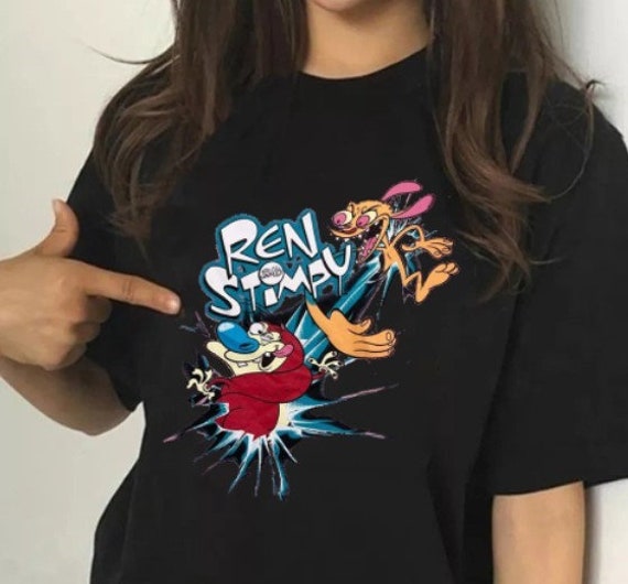 Ren & Stimpy Tシャツ XL Custom Designer Tees » 4th of July 2025 Drop » Vintage