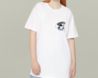 Bella Canvas Tee 3006, Unisex Long Body Urban Sharka Surf T-Shirt, Haifischspiel Surf-Shirt, lustiges Haifisch-T-Shirt, Für Männer Frauen