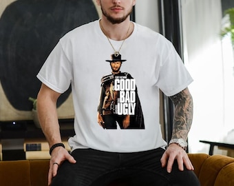 The Good The Bad The Ugly Western Movie Character Unisex T Shirt, Western Cowboy T Shirt, For Men Women