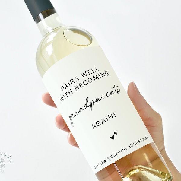 Pairs Wells With Grandparents Again Etsy