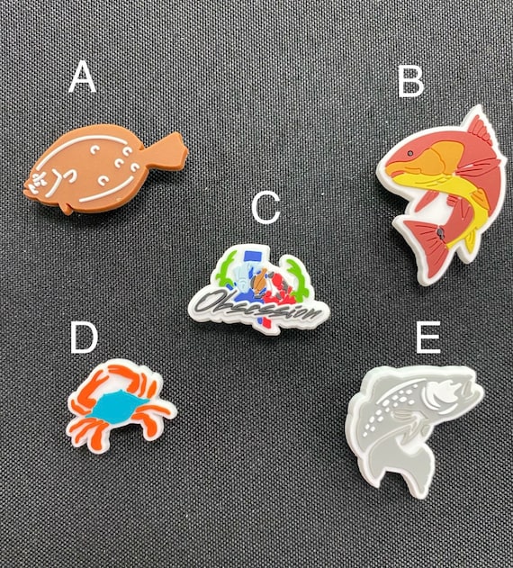 Fishing Croc Charms -  Canada