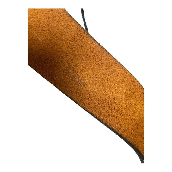 Artisan Brown Cowhide Leather Belt With Textured Surface and  display picture 2