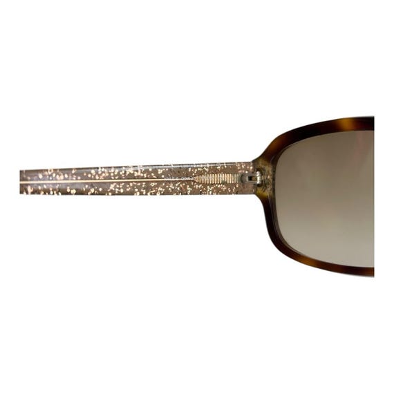 Jimmy Choo Brown Gradient Rectangular Sunglasses - image 4