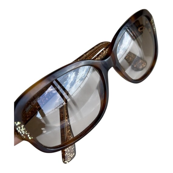 Jimmy Choo Brown Gradient Rectangular Sunglasses - image 7