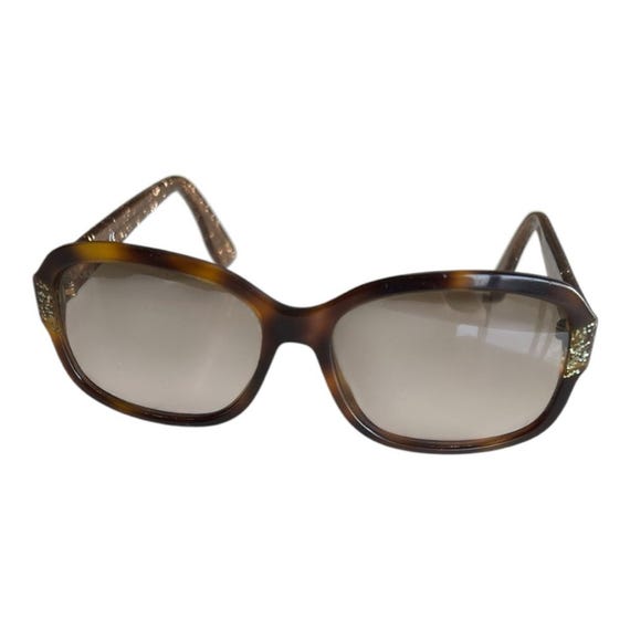 Jimmy Choo Brown Gradient Rectangular Sunglasses - image 1