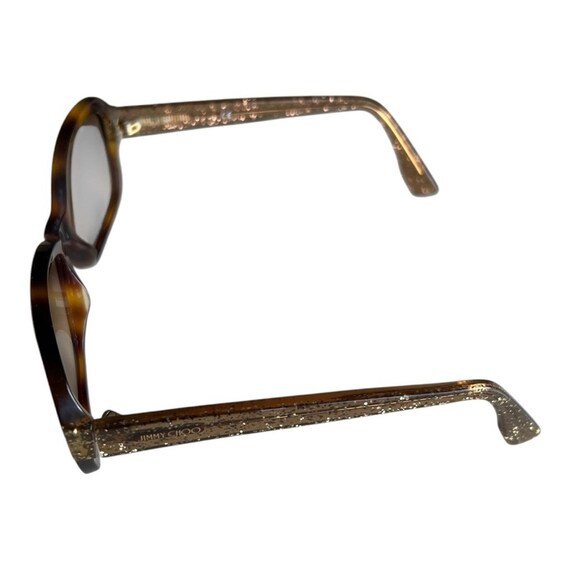 Jimmy Choo Brown Gradient Rectangular Sunglasses - image 8