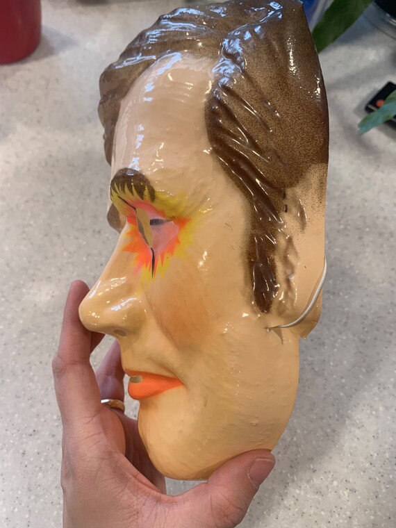 1970 Vintage Six Million Dollar Man Halloween Mask Gem