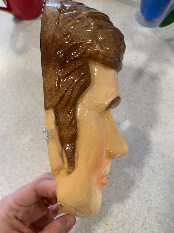 1970 Vintage Six Million Dollar Man Halloween Mask Gem