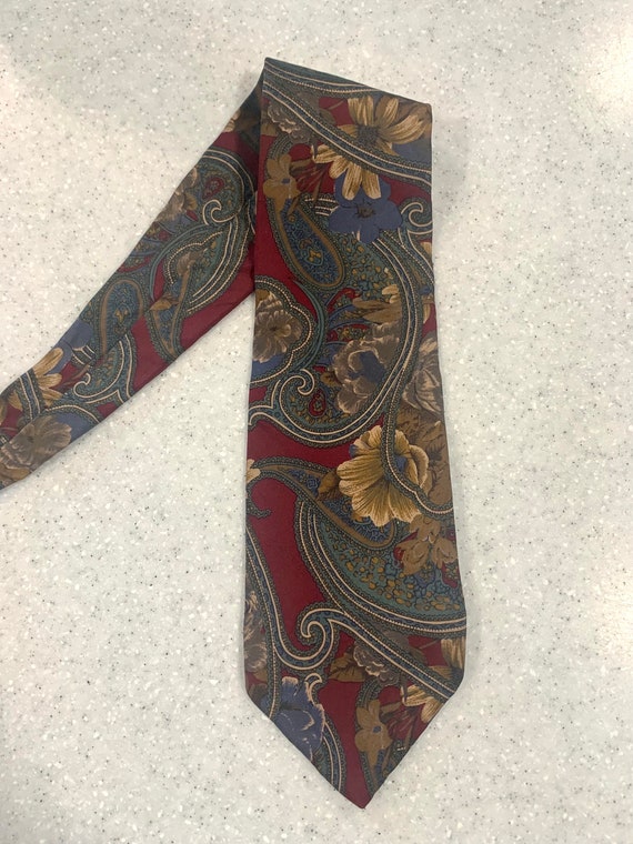 Vintage Croft and Barrow- 100% silk  - Neckties