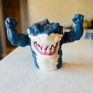 Vintage 1994 Street Sharks RIPSTER Hand Puppet Toy - Street Wise Designs