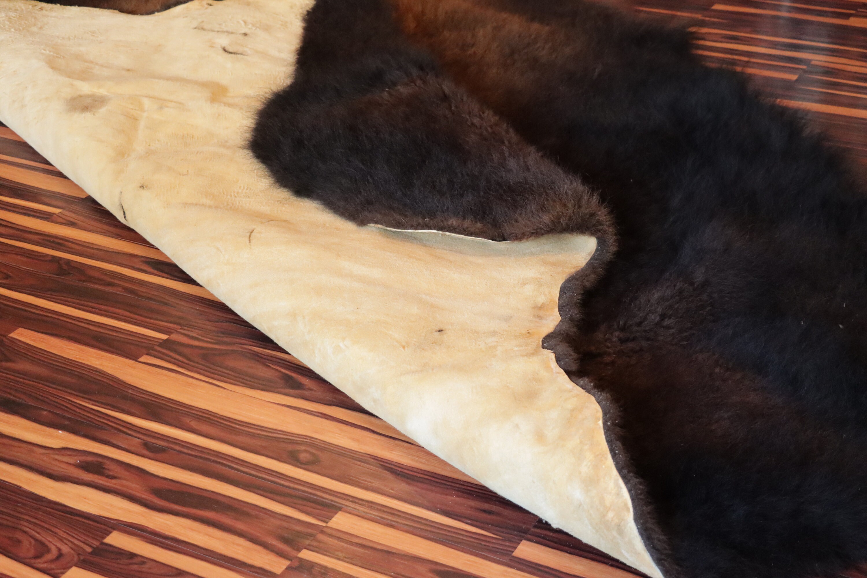 Buffalo Rug Traditionally Brain Tanned & Smoked LARGE Etsy Canada